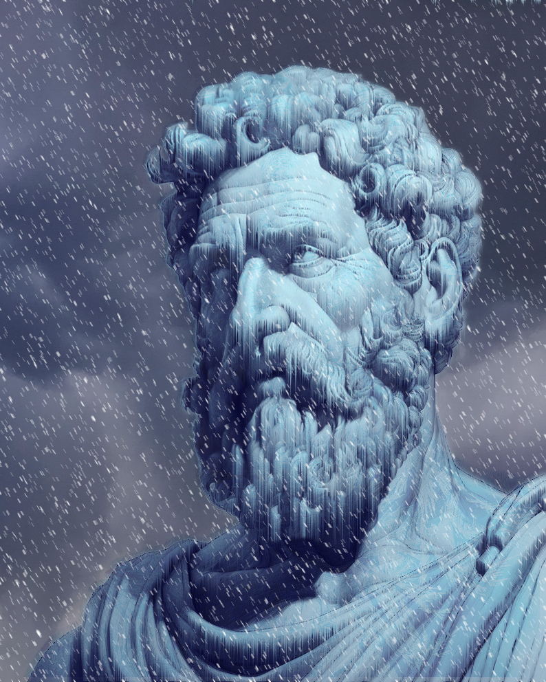 Marcus Aurelius polar vortex